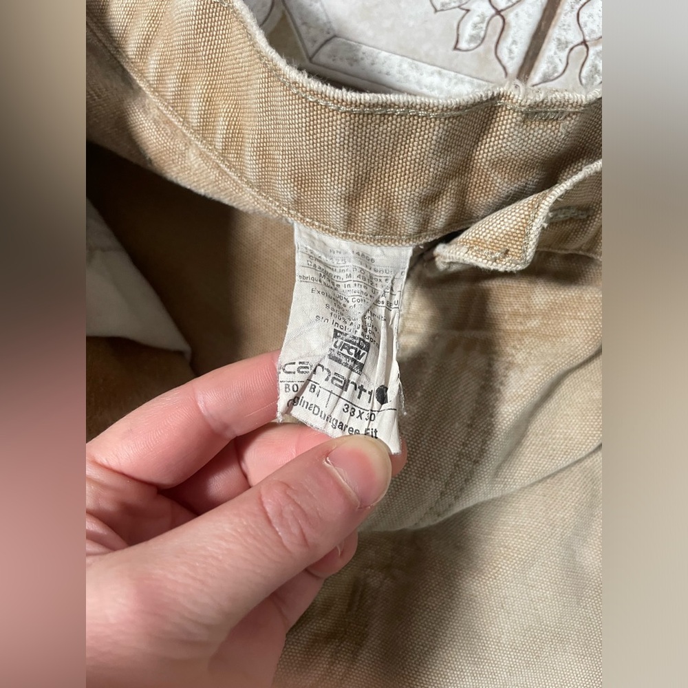 Vintage Distressed 90s Carhartt Carpenter Pants - Picture 7 of 10